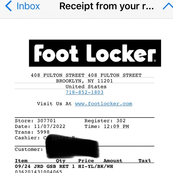 Jordan 1 Retro High OG ‘Yellow Toe’ - Picture 11 of 11